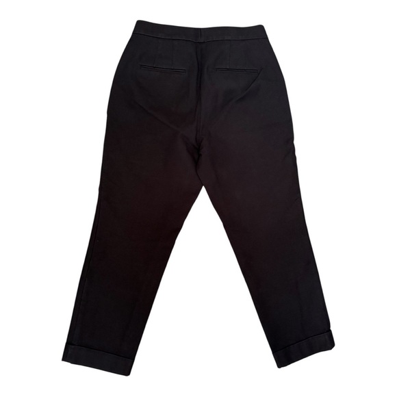 EUC Ann Taylor Factory Women's Cuffed Black Ankle Pants, 6 Curvy Fit - Picture 2 of 8